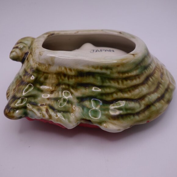 Japan Ceramic Lobster Faux Pearl Ash Tray - Picture 7 of 16